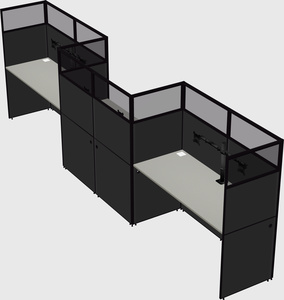 Rectangular cubicles