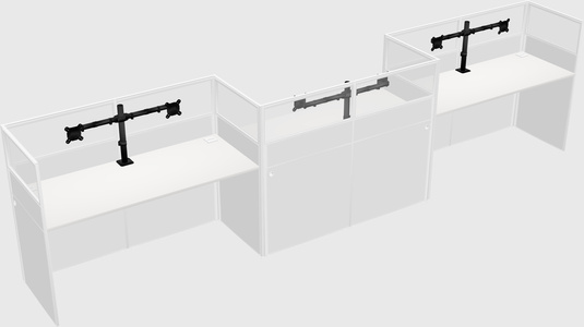 Rectangular cubicles