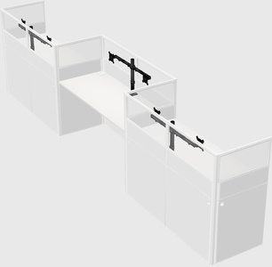 Rectangular cubicles