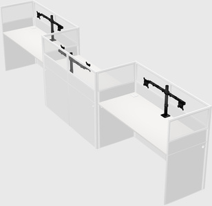 Rectangular cubicles