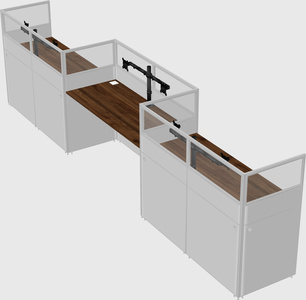 Rectangular cubicles
