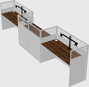 Rectangular cubicles