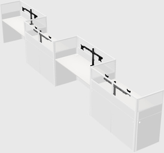 Rectangular cubicles