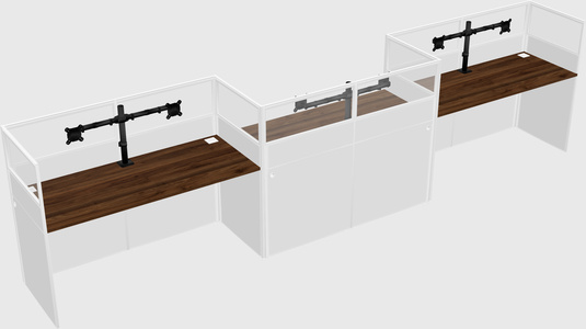 Rectangular cubicles