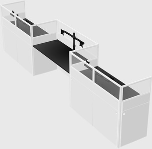 Rectangular cubicles