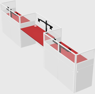 Rectangular cubicles