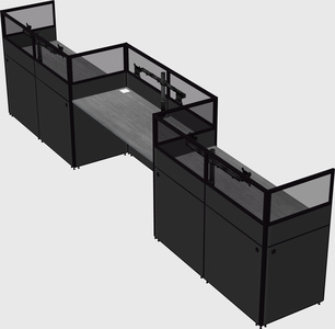 Rectangular cubicles