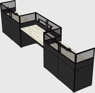 Cabines rectangulaires