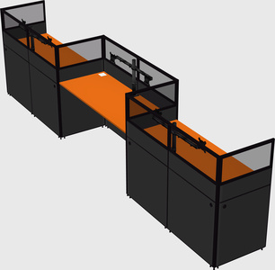 Cabines rectangulaires