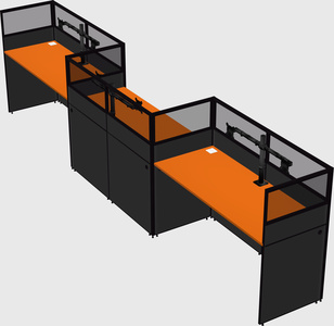 Cabines rectangulaires