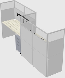 Rectangular cubicles