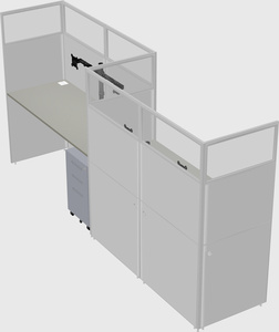 Rectangular cubicles