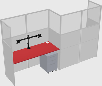 Rectangular cubicles