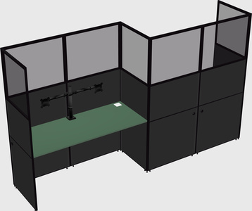 Rectangular cubicles