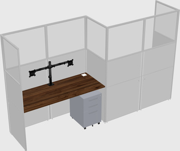 Rectangular cubicles