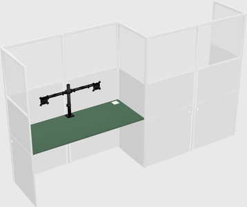 Rectangular cubicles