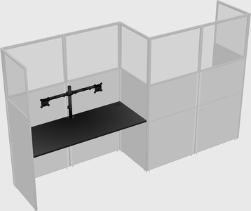 Rectangular cubicles