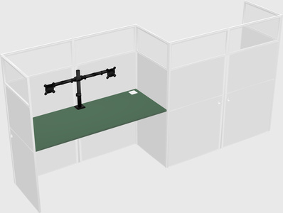 Rectangular cubicles