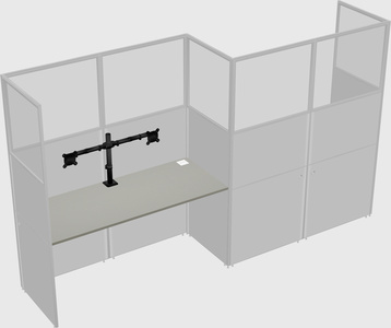 Rectangular cubicles