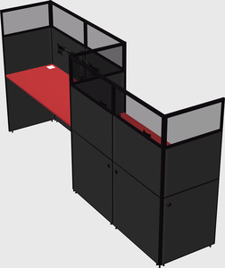 Rectangular cubicles