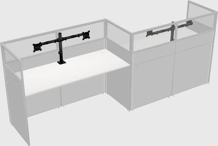 Rectangular cubicles
