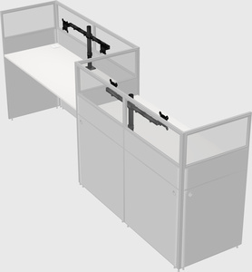 Rectangular cubicles