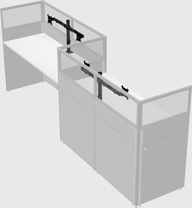 Rectangular cubicles