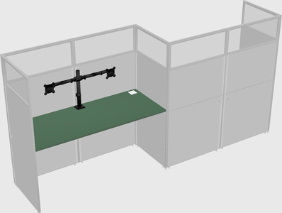 Cabines rectangulaires