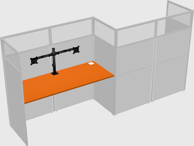 Rectangular cubicles