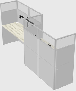 Rectangular cubicles
