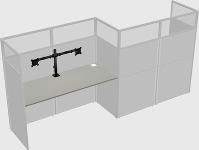 Rectangular cubicles