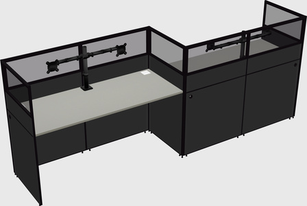 Rectangular cubicles