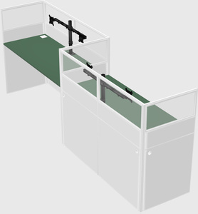 Rectangular cubicles