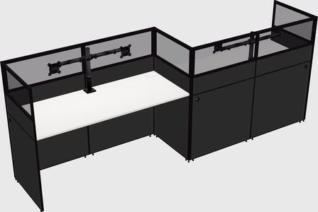 Rectangular cubicles