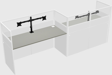 Rectangular cubicles