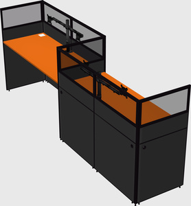 Rectangular cubicles