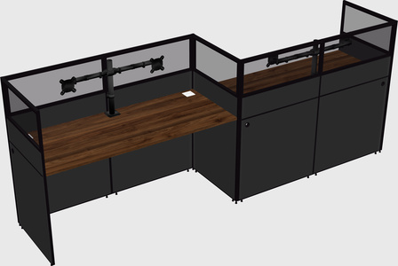 Rectangular cubicles