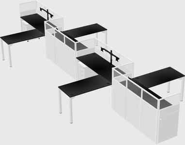 Cabines en l