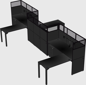 Cabines en l