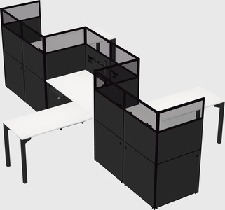 Rectangular cubicles