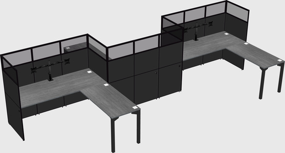 Rectangular cubicles