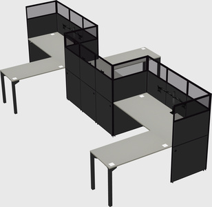 Rectangular cubicles