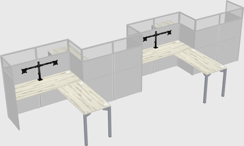Rectangular cubicles