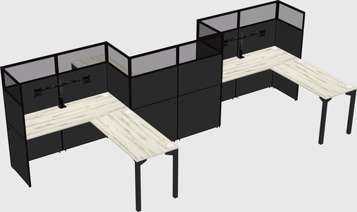Rectangular cubicles