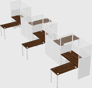 Rectangular cubicles