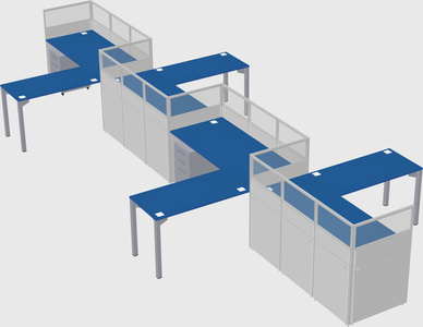 Cabines en l