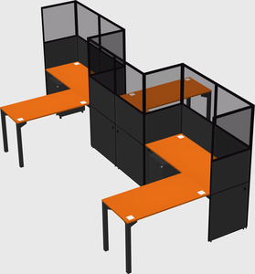 Cabines en l