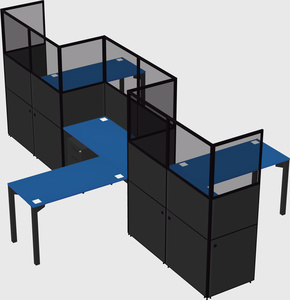 Cabines en l