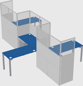 Cabines en l