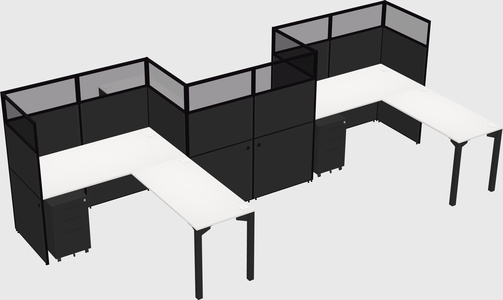 Rectangular cubicles